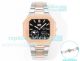 3K Factory Swiss Clone Patek Philippe Cubitus 5822P Blue Face Half Rose Gold Watch (4)_th.jpg